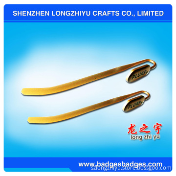 Engraved Bookmark with Matt Gold Plated (LZY-BK-003)